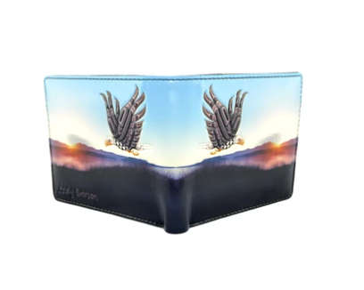 Mens Wallet - Indigenous Eagle Flight