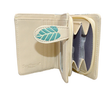 Load image into Gallery viewer, Small Women’s Wallet - Cats Plant Life Cream
