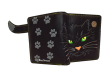 Load image into Gallery viewer, Small Women’s Wallet - Fluffy Cat
