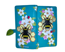 Load image into Gallery viewer, Large Women&#39;s Wallet - Bumblebee

