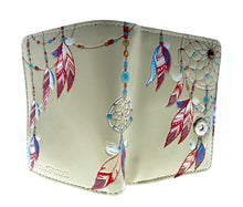Load image into Gallery viewer, Small Women’s Wallet - Dreamcatcher Cream
